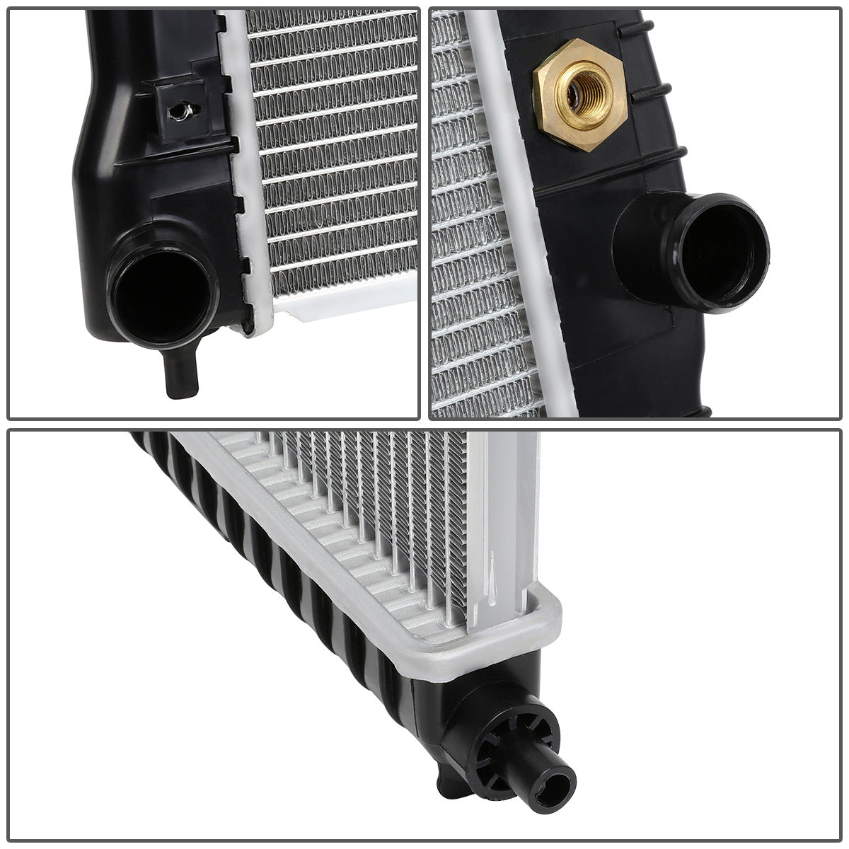 RADIADOR RADIATOR - OEM - 04-08 CHEVY AVEO / 06-08 CHEVY AVEO5 / 07-08 PONTIAC G3 / 05-08 PONTIAC WAVE / 05-07 PONTIAC WAVE5 / 07-09 SUZUKI SWIFT / 04-08 SUZUKI SWIFT+ - FITS AUTOMATIC & MANUAL TRANSMISSION MODELS - DPI 2873