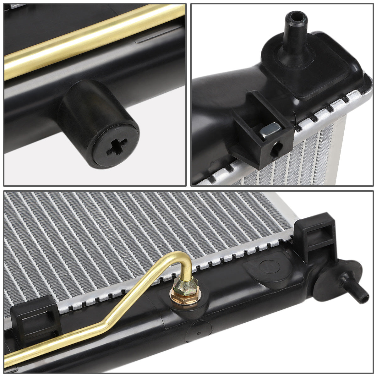 RADIADOR RADIATOR - OEM - 06-12 DODGE ATTITUDE 1.4L, 1.6L AT - DPI-2896