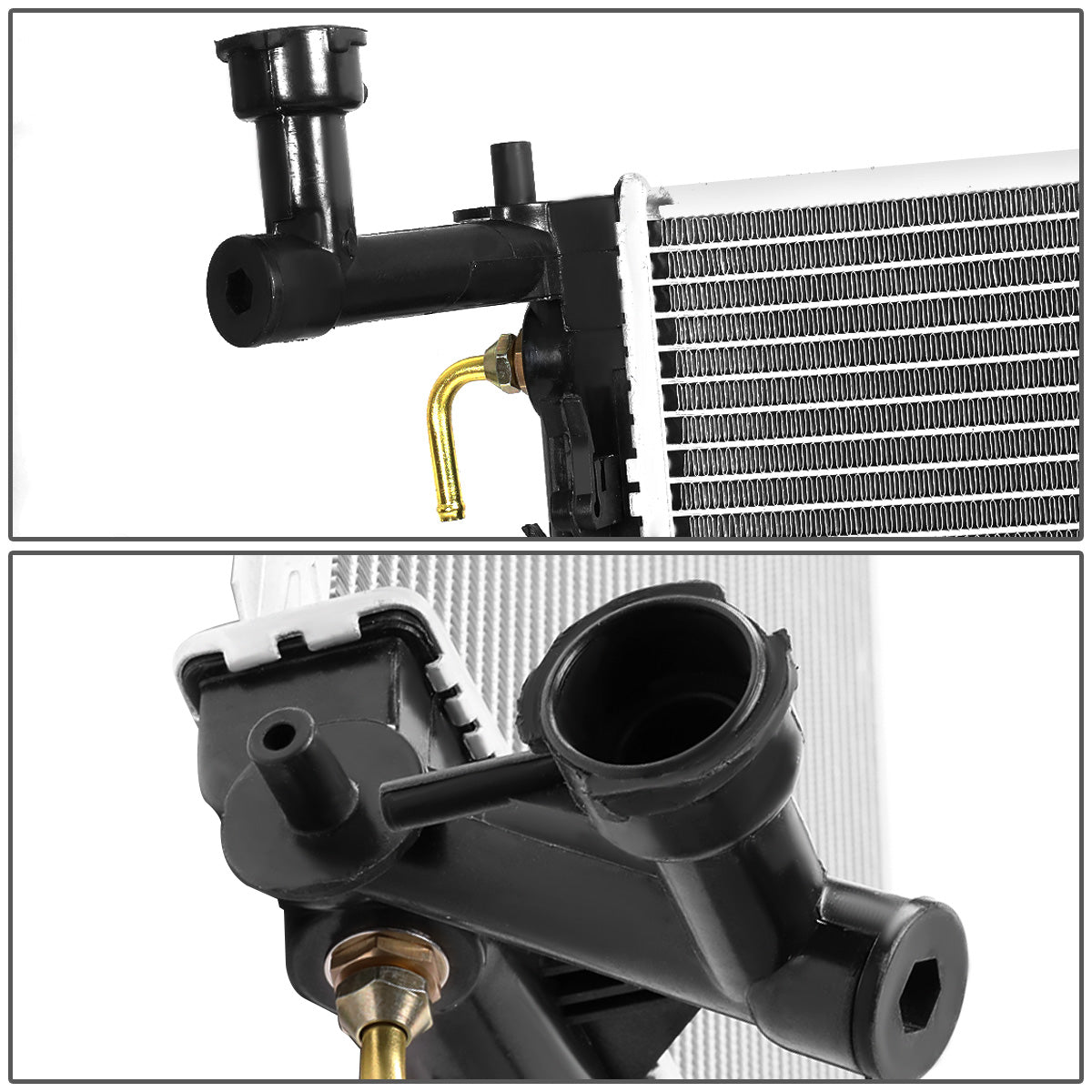 RADIADOR RADIATOR - OEM - 07-12 HYUNDAI ELANTRA - FITS AUTOMATIC TRANSMISSION MODELS - DPI 2928