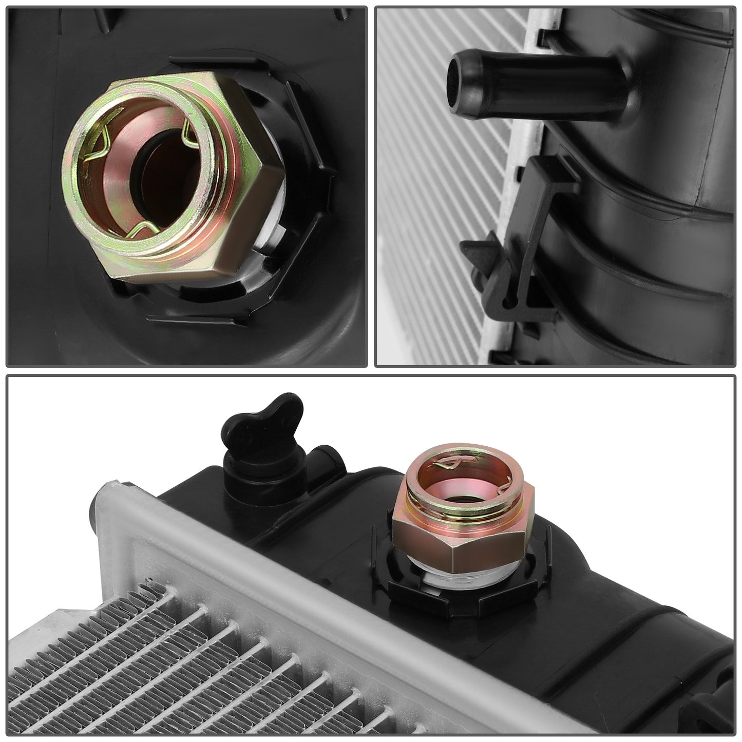 RADIADOR RADIATOR - OEM - 03-06 CHEVROLET SILVERADO 2500 HD / 07 CHEVROLET SILVERADO 2500 HD CLASSIC / 03-06 CHEVROLET SILVERADO 3500 / 07 CHEVROLET SILVERADO 3500 CLASSIC / 03-06 GMC SIERRA 2500 HD / 07 GMC SIERRA 2500 HD CLASSIC / 03-06 GMC SIERRA 3500