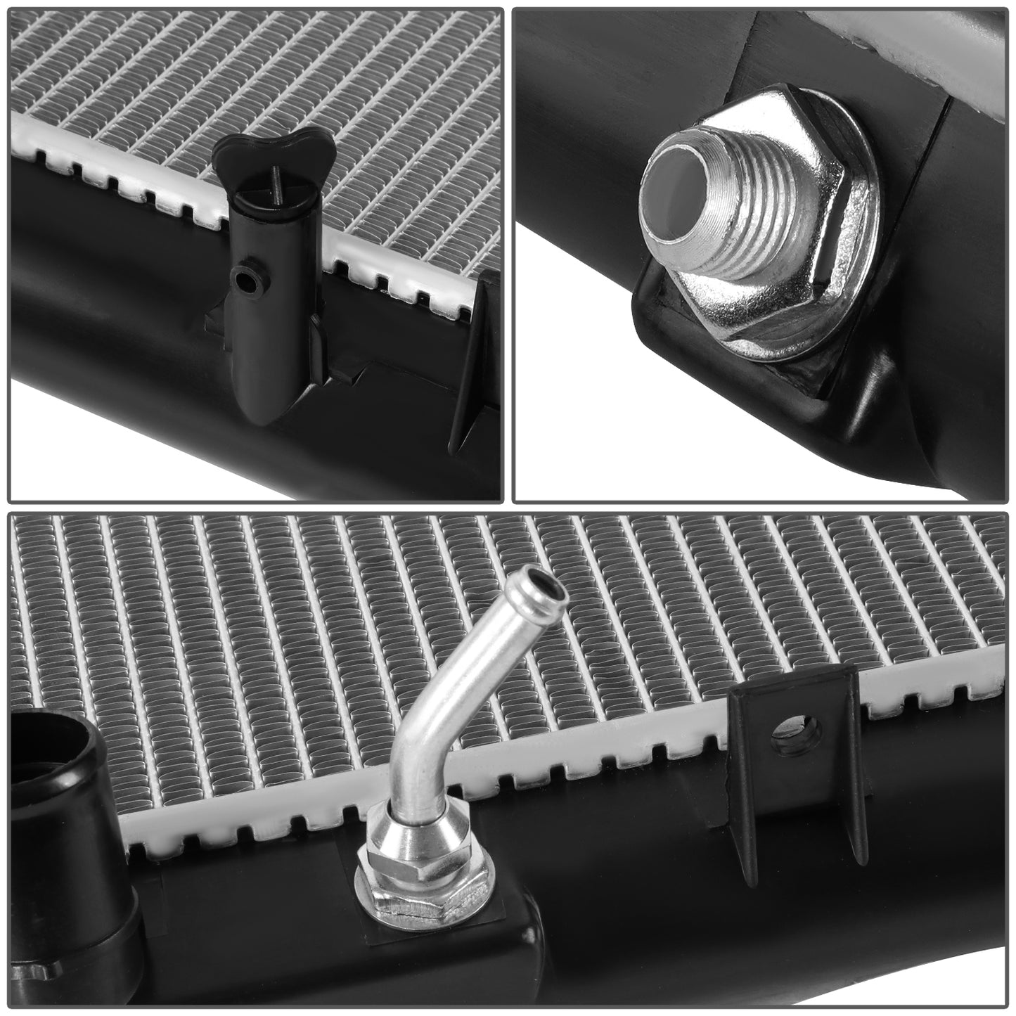 RADIADOR RADIATOR - OEM - 07-09 HONDA CR-V - W/ STANDARD OUTLET CONNECTIONS - FOR VEHICLE BUILT IN JAPAN