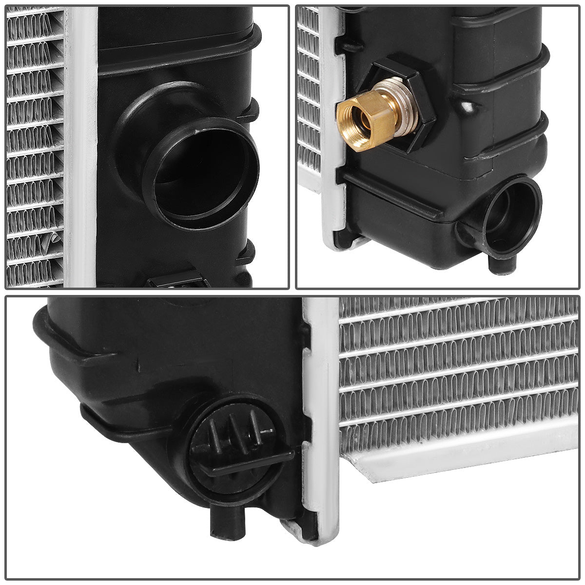 RADIADOR RADIATOR - OEM - 85-94 GMC SAFARI 4.3 V6 / 85-94 CHEVY ASTRO 4.3 V6 - FITS AUTOMATIC TRANSMISSION MODELS WITH OIL COOLERS - DPI 681
