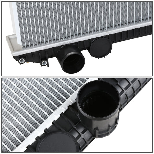 RADIADOR RADIATOR - OEM - FREIGHTLINER CORONADO 2001-2004 / FREIGHTLINER COLUMBIA 2000-2007 / FREIGHTLINER CENTURY CLASS 2000-2004 - FITS MODELS WITH DIAGONAL RADIATOR INLET / OUTLET WITH ONLY ONE SIDE CLOSE TO MOUNTING BRACKET