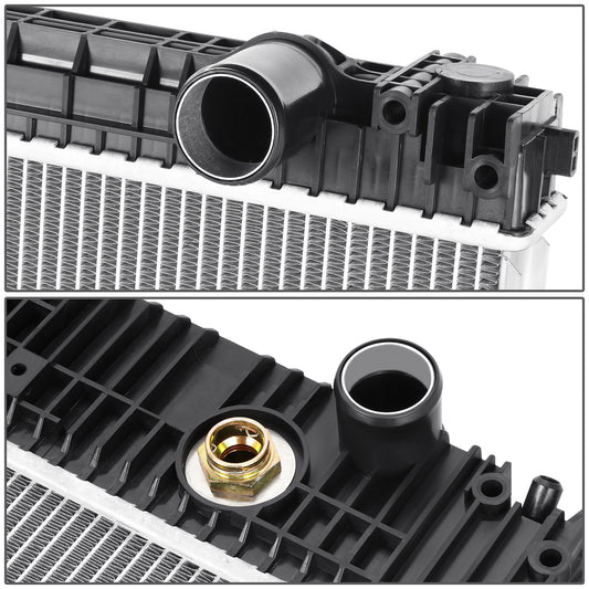 RADIADOR RADIATOR - OEM - FREIGHTLINER BUSINESS CLASS M2 2008-2012 / FREIGHTLINER M2 112 2009-2013 / FREIGHTLINER M2 106 2008-2013 / STERLING TRUCK ACTERRA 2008-2010 - WITH DRIVER SIDE OUTLET