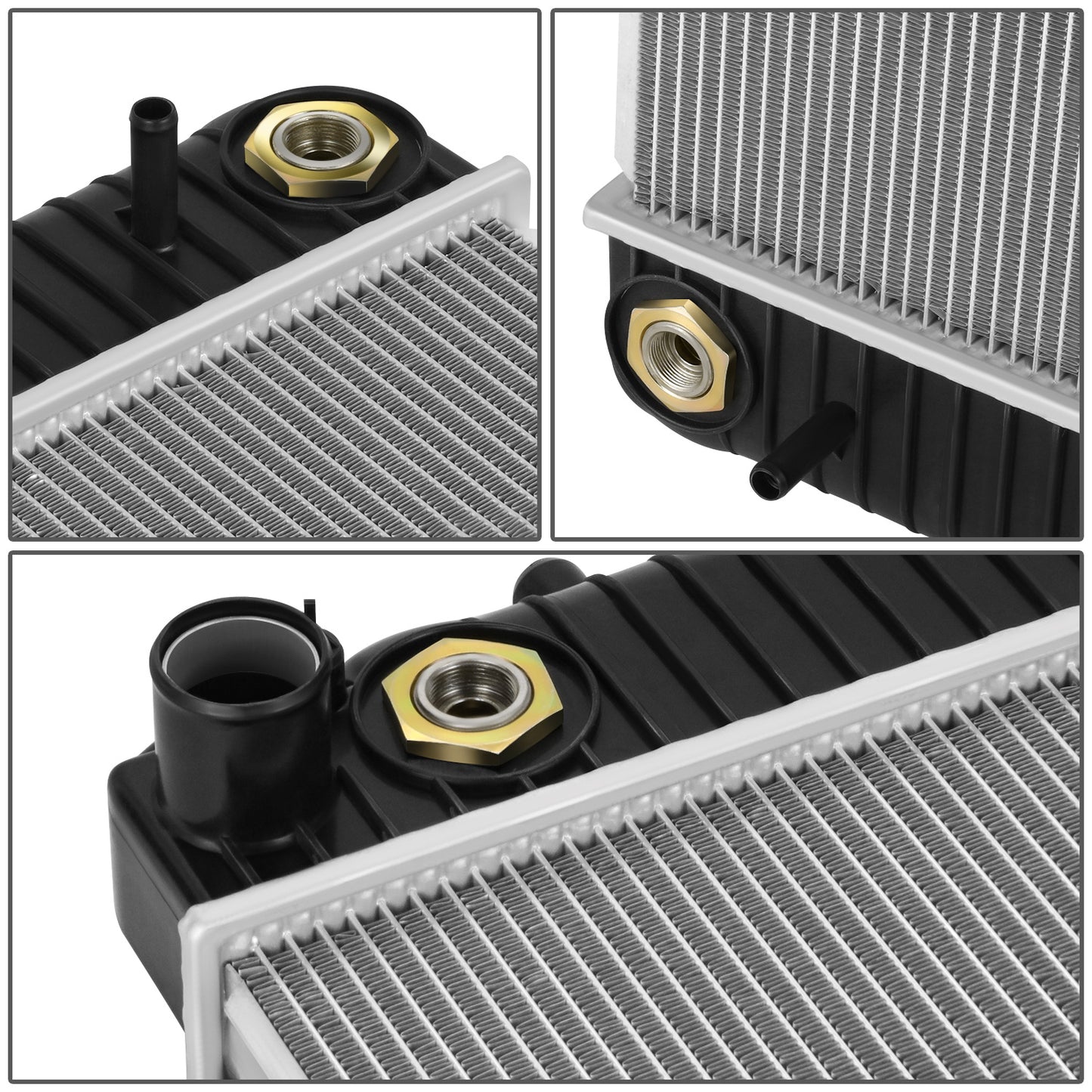RADIADOR RADIATOR - OEM - GMC T7500 1997-1998 / GMC T6500 1997-2002 / CHEVROLET T7500 1997-2002 / ISUZU FTR 1997-2002 / ISUZU FRR 1998-2002 / ISUZU FVR 1997-2002 / ISUZU FSR 1997-2002 - FITS 6.0L, 6.6L,7.1L, 7.2L, 7.8L MODELS WITH REMOTE FILLER NECK