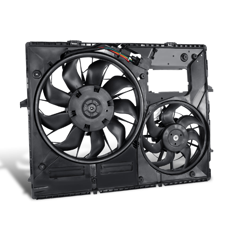 ABANICOS OE STYLE -VOLKSWAGEN TOUAREG 2004-2010 - FITS 3.0L, 3.2L, 3.6L, 4.2L, 5.0L MODELS WITH TOWING PACKAGE