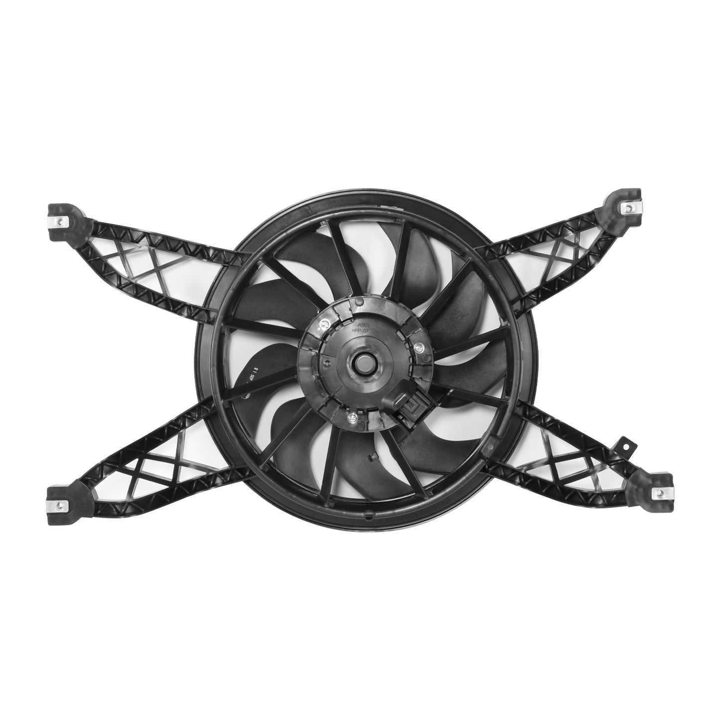 ABANICOS OE STYLE -FORD F-150 2018-2020 - 3.0L TURBO DIESEL ELECTRIC FAN. - FITS MODELS WITHOUT DUAL ELECTRIC FANS