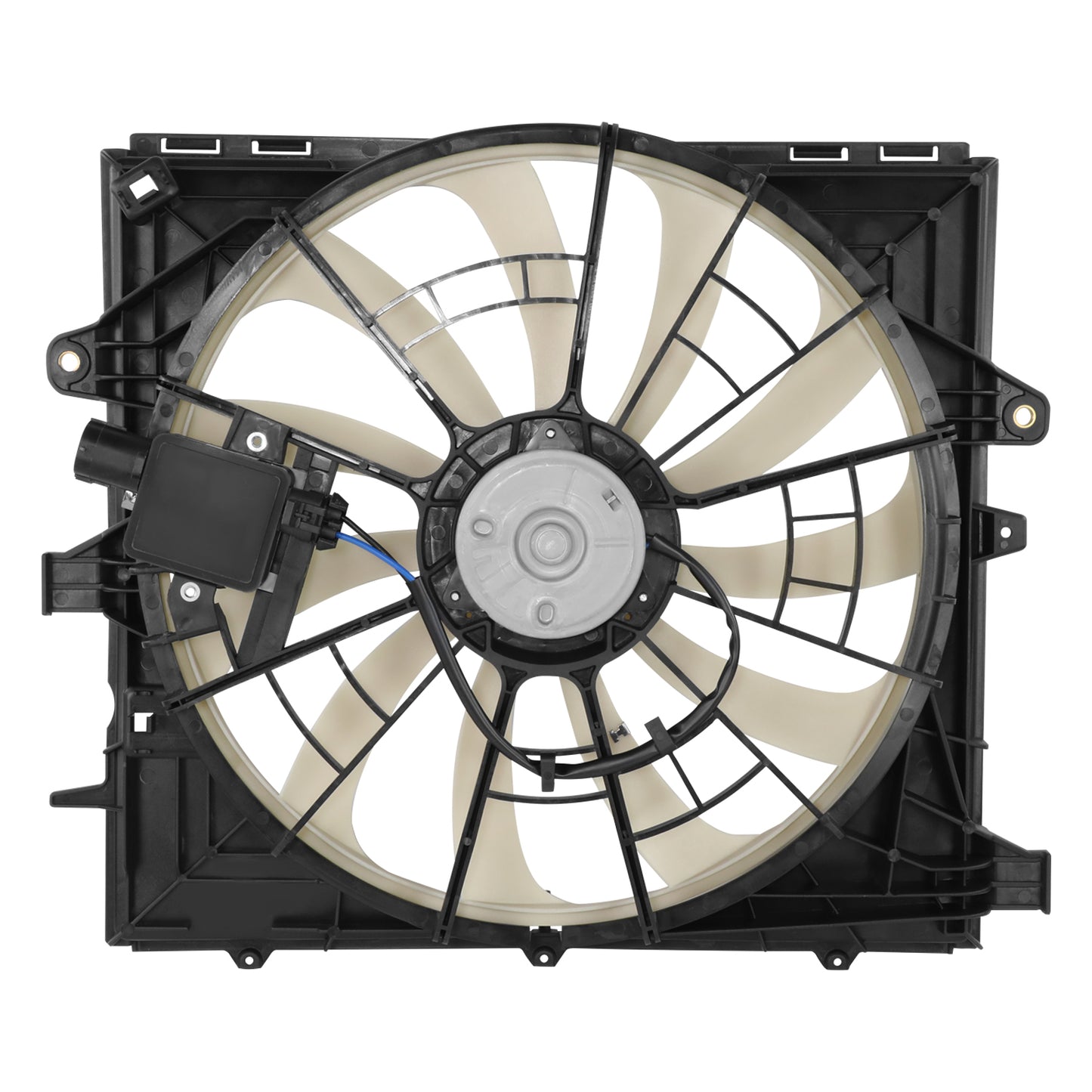 ABANICOS OE STYLE -CADILLAC ATS 2013-2018 / CADILLAC CTS 2014-2015 2.0L, 2.5L, 3.6L WITH STANDARD CAPACITY COOLING