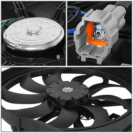 ABANICOS OE STYLE -DS SENTR '13-'15'16-'19 RAD.COOLING FAN ASS'Y 13-15 (SINGLE)