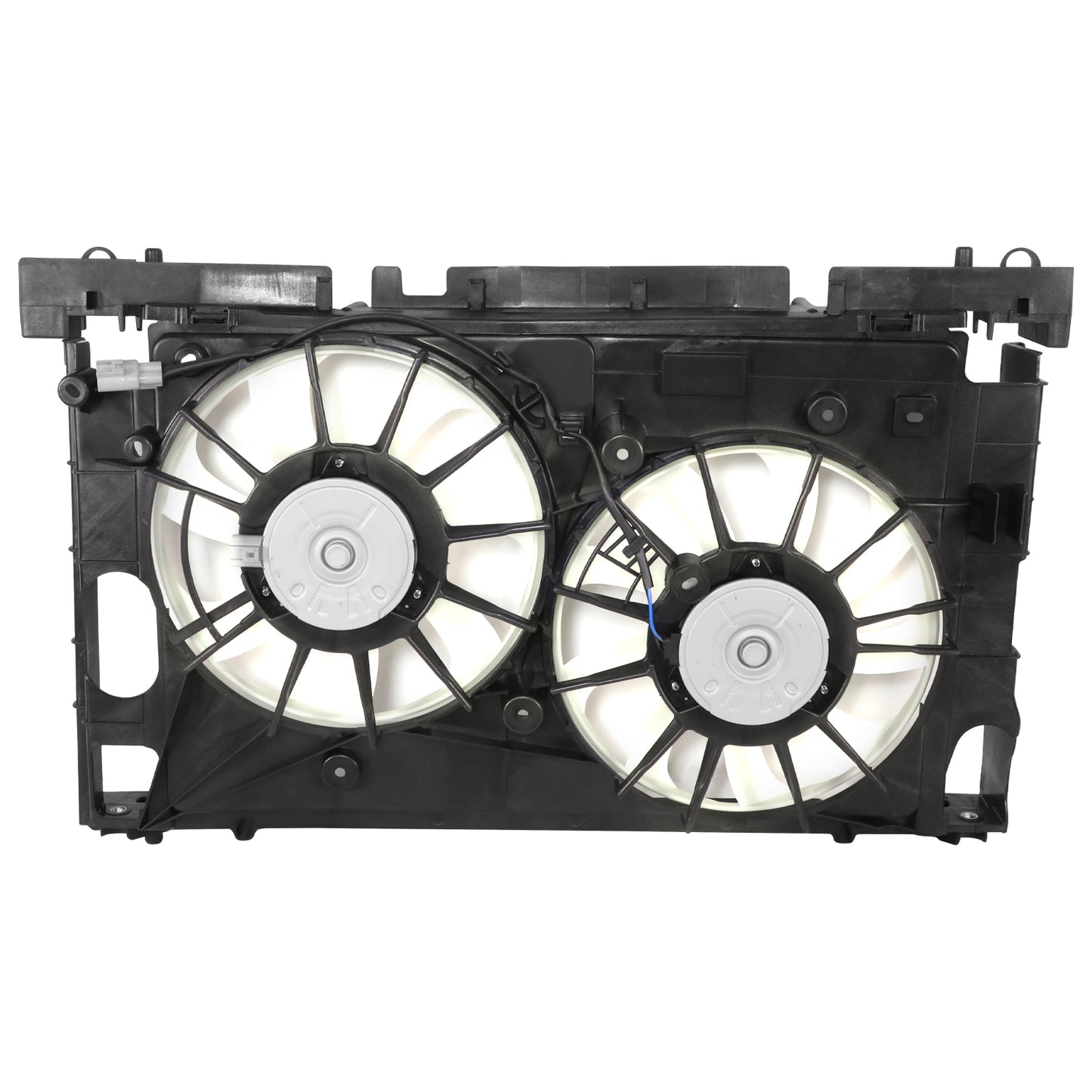 ABANICOS OE STYLE -TY PRIS '10-'15 RAD.COOLING FAN ASS'Y '10-'15 (DUAL) WUPPER SHROUD (=LX CT200H)