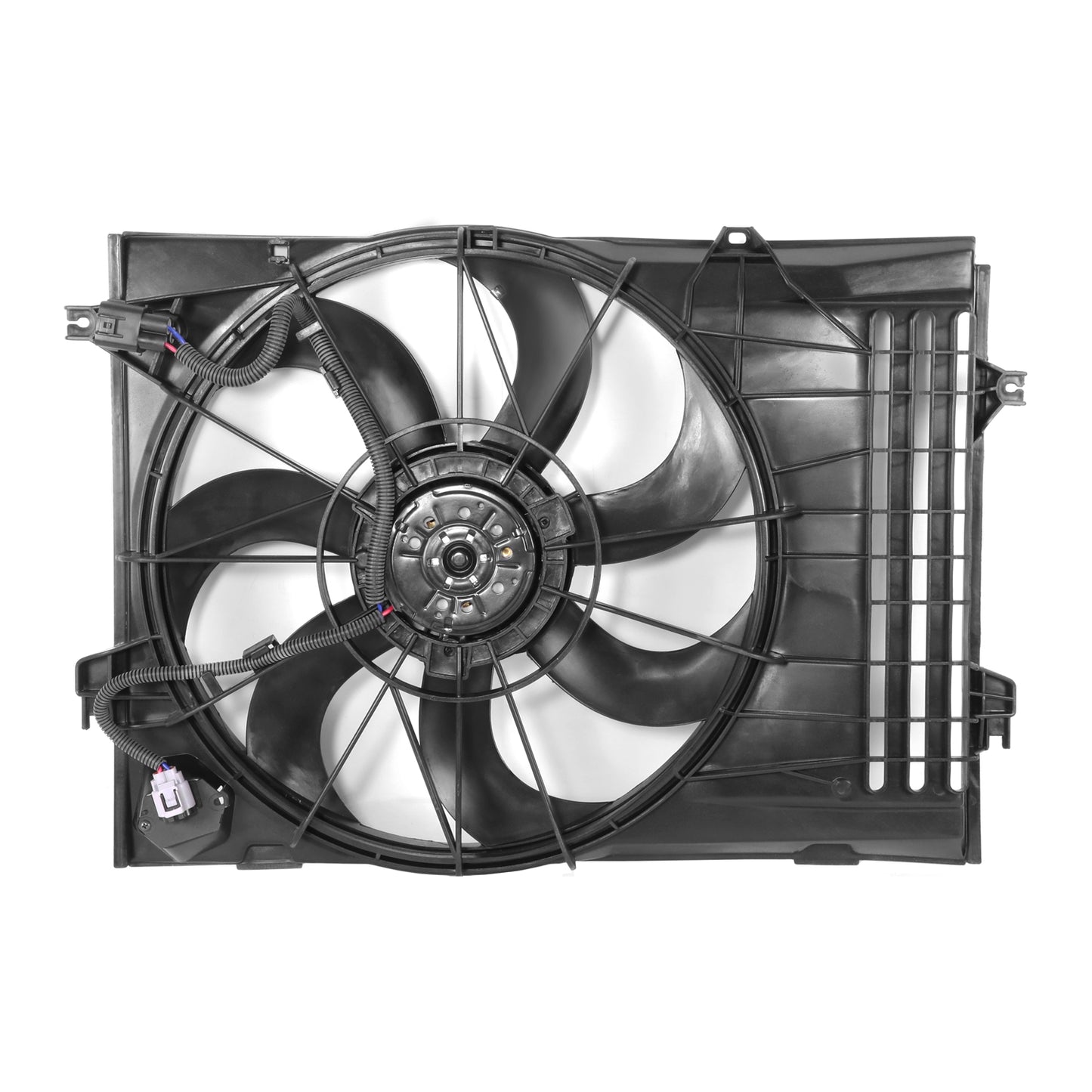 ABANICOS OE STYLE -HY TUSON '05-'09 RAD.COOLING FAN ASS'Y (2.7) (SINGLE FAN) (SAME=SPORTAGE)