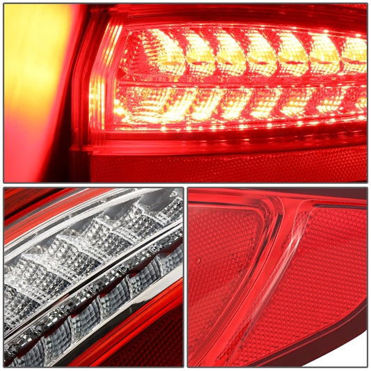 FAROS TRASEROS OE STYLE - 13-16 FORD FUSION - OUTER - FITS S, SE MODELS