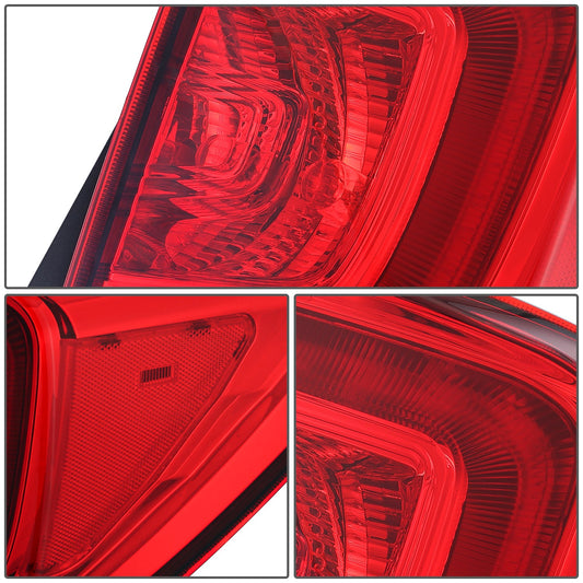 FAROS TRASEROS OE STYLE - 16-18 HONDA PILOT - OUTER - 7440 REVERSE - CHROME HOUSING - RIGHT