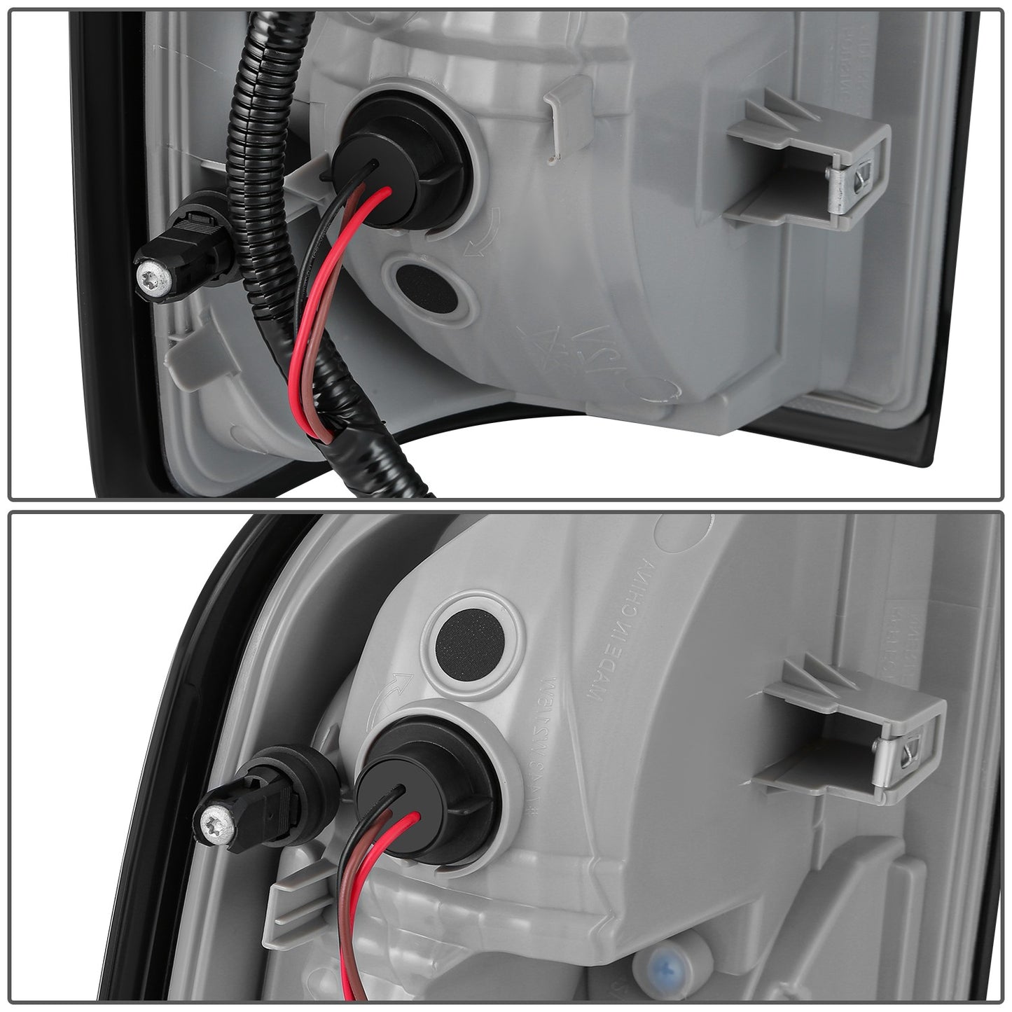 FAROS TRASEROS OE STYLE - 15-22 GMC CANYON - 921 REVERSE / 7443 TURN SIGNAL / 7443 TAIL LIGHT - CHROME HOUSING - RIGHT