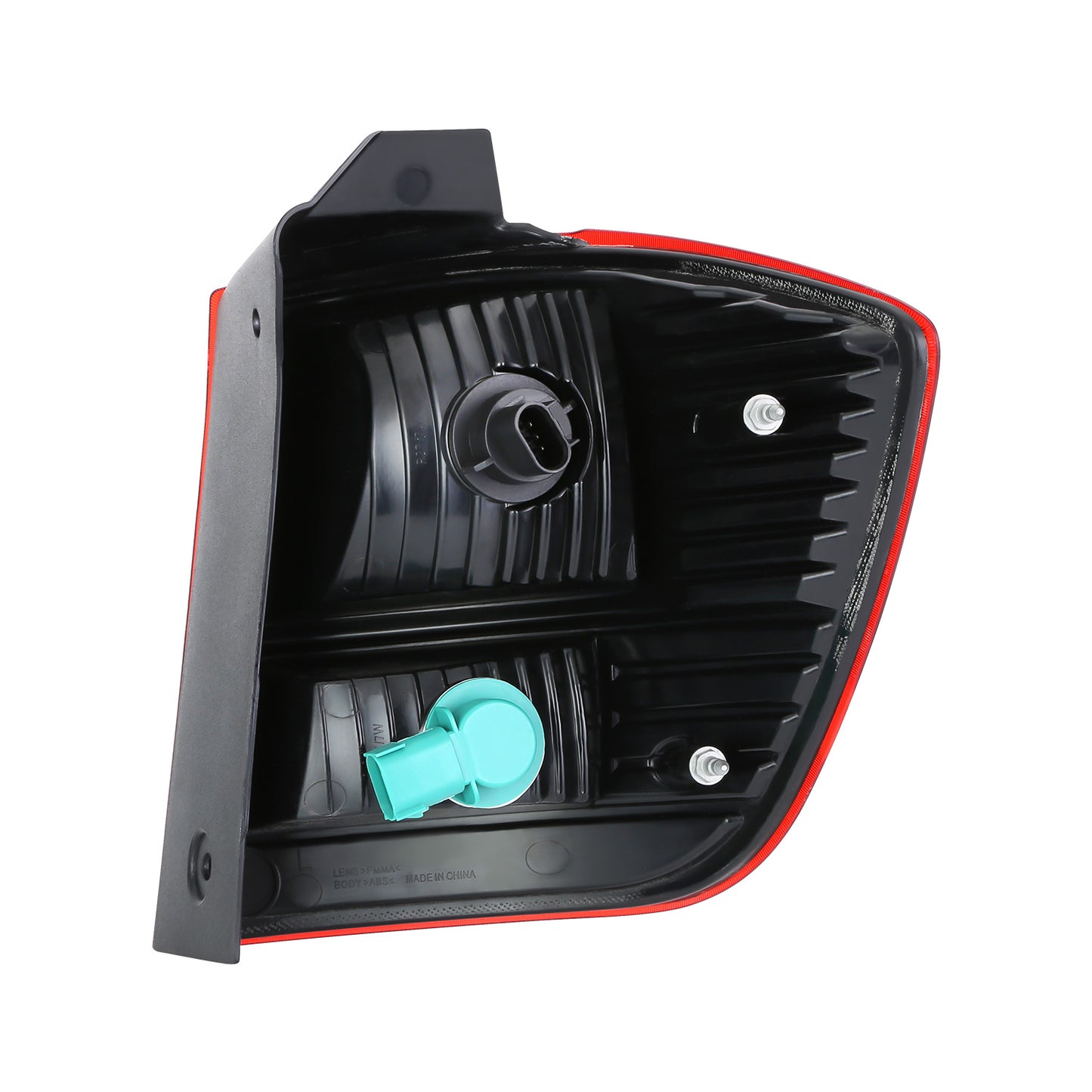 FAROS TRASEROS OE STYLE - 09-20 DODGE JOUNEY - FITS MODELS WITHOUT LED TAIL LAMPS - 3157 BRAKE / 3157 TURN SIGNAL / 3157 TAIL LAMP - CHROME HOUSING - LEFT