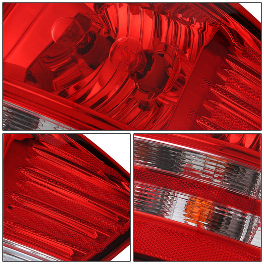 FAROS TRASEROS OE STYLE - 09-20 DODGE JOUNEY - FITS MODELS WITHOUT LED TAIL LAMPS - 3157 BRAKE / 3157 TURN SIGNAL / 3157 TAIL LAMP - CHROME HOUSING - RIGHT