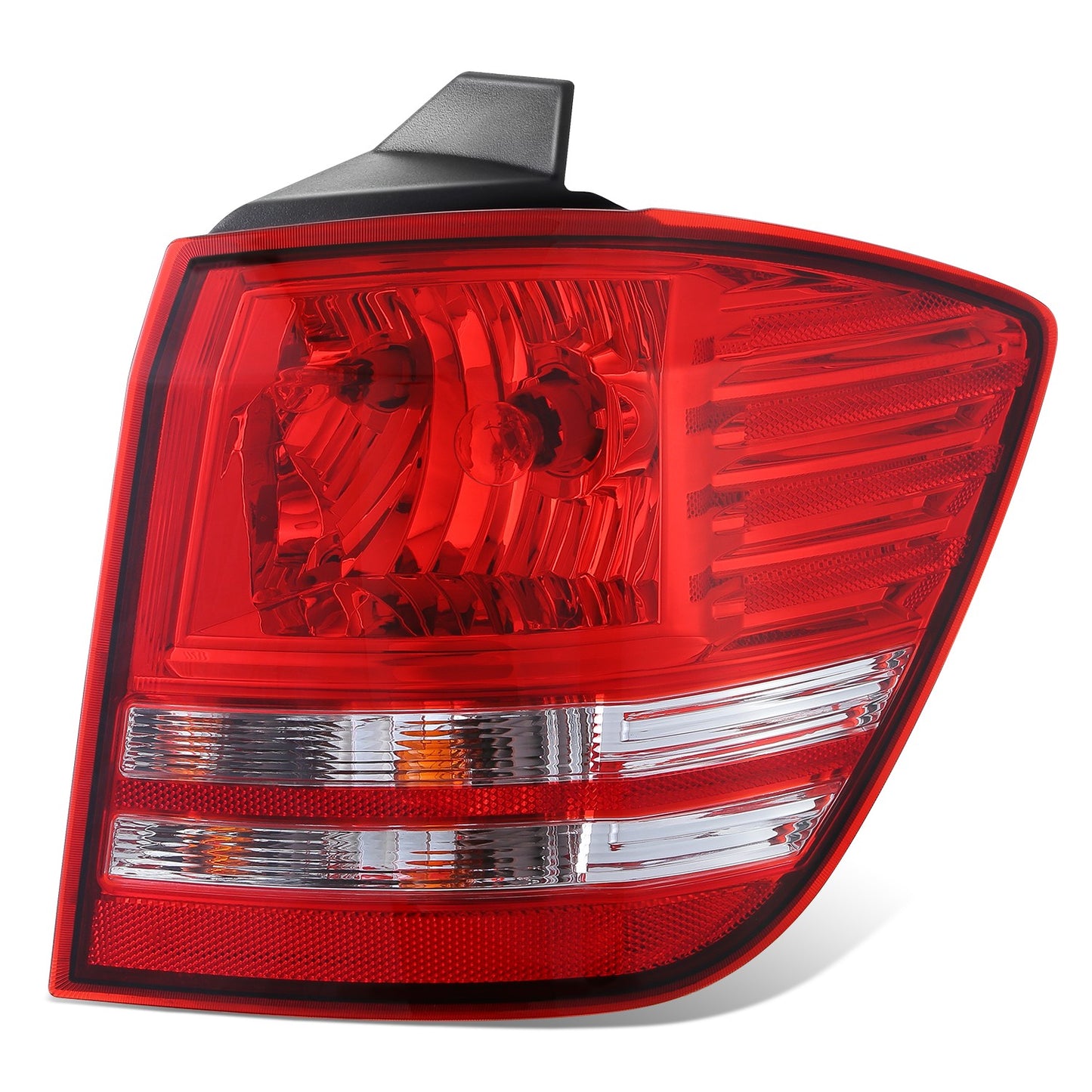 FAROS TRASEROS OE STYLE - 09-20 DODGE JOUNEY - FITS MODELS WITHOUT LED TAIL LAMPS - 3157 BRAKE / 3157 TURN SIGNAL / 3157 TAIL LAMP - CHROME HOUSING - RIGHT