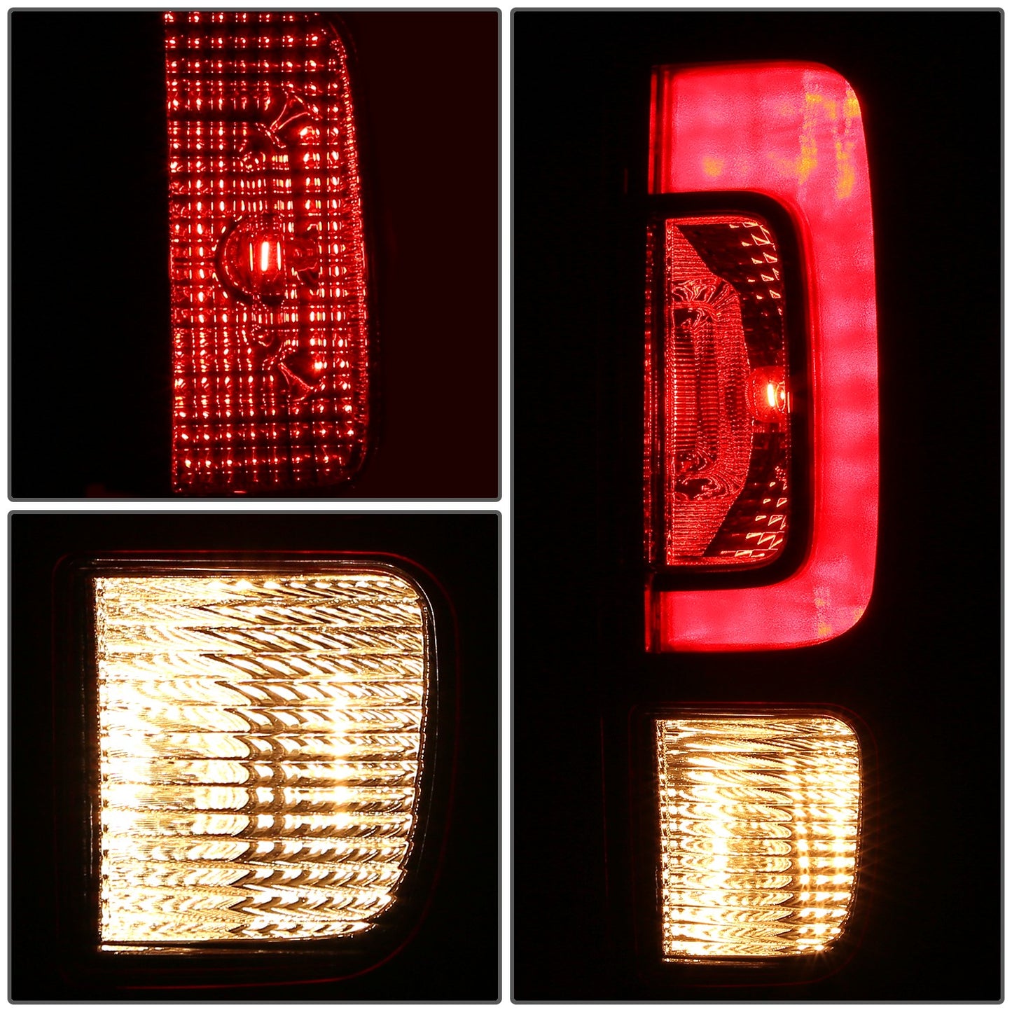 FAROS TRASEROS OE STYLE - 17-19 HONDA RIDGELINE - 7440 REVERSE / 7440 TURN SIGNAL - CHROME HOUSING - RIGHT