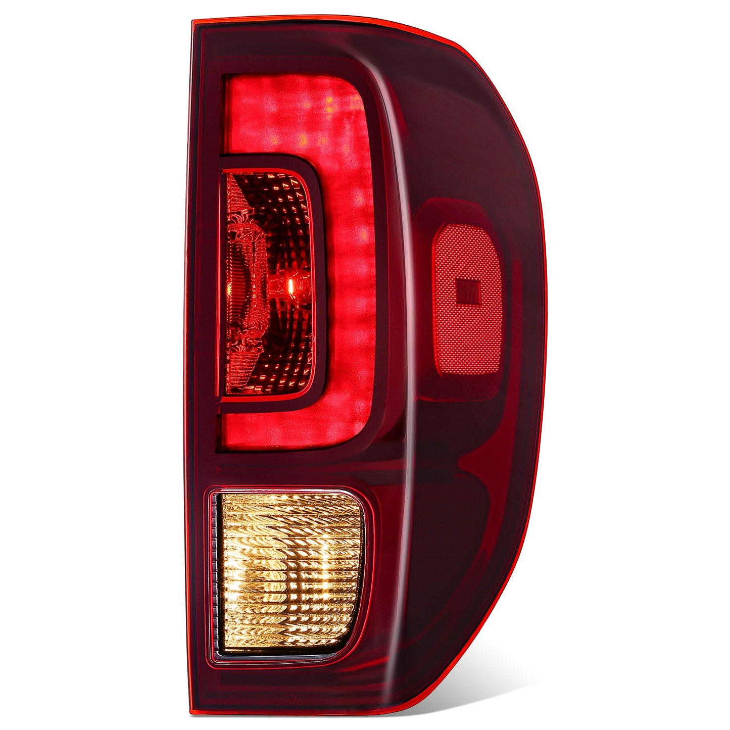 FAROS TRASEROS OE STYLE - 17-19 HONDA RIDGELINE - 7440 REVERSE / 7440 TURN SIGNAL - CHROME HOUSING - RIGHT