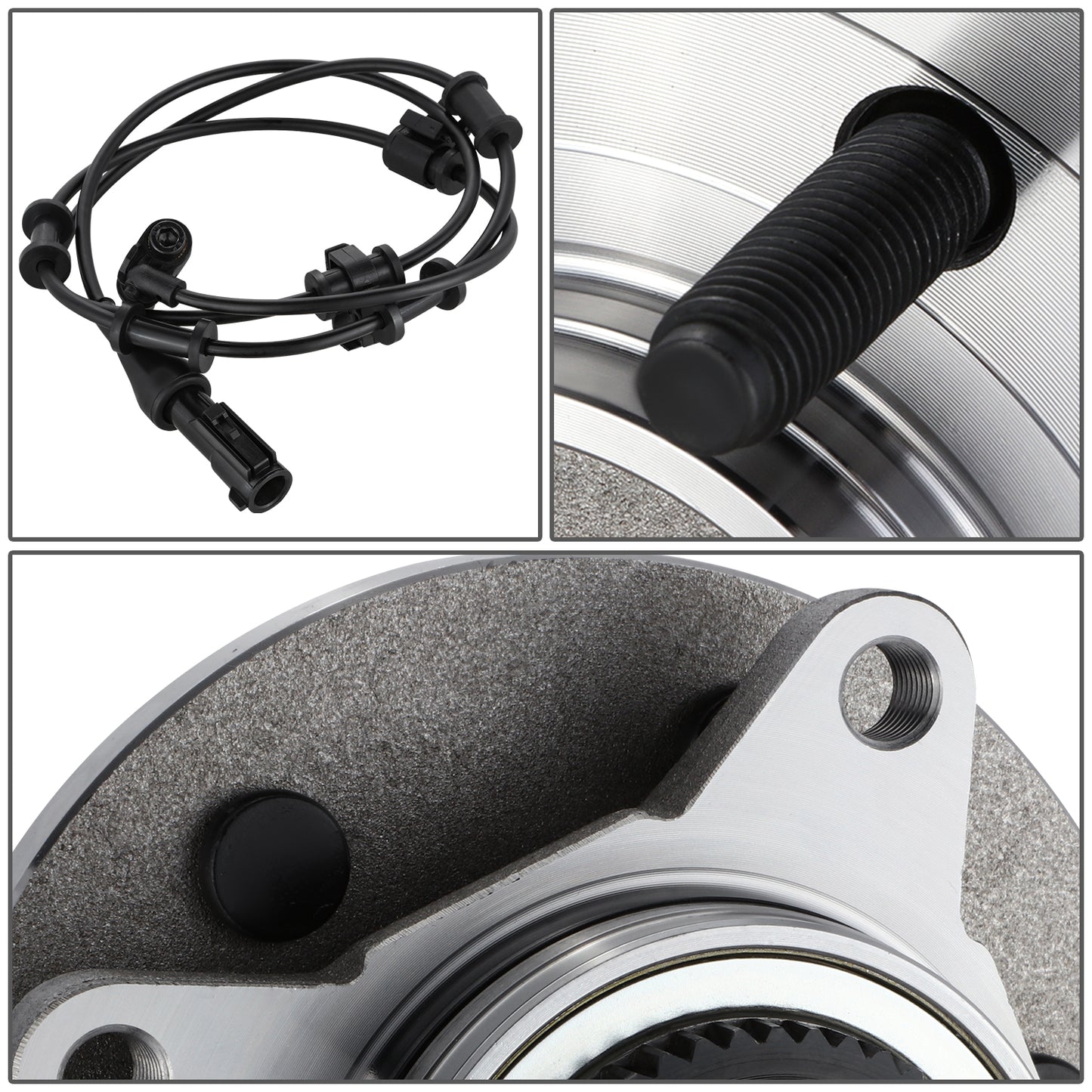 MASA DE RUEDA WHEEL HUBS & BEARINGS - FORD EXPEDITION 2003-2006 / LINCOLN NAVIGATOR 2003-2006 - FITS 4WD MODELS
