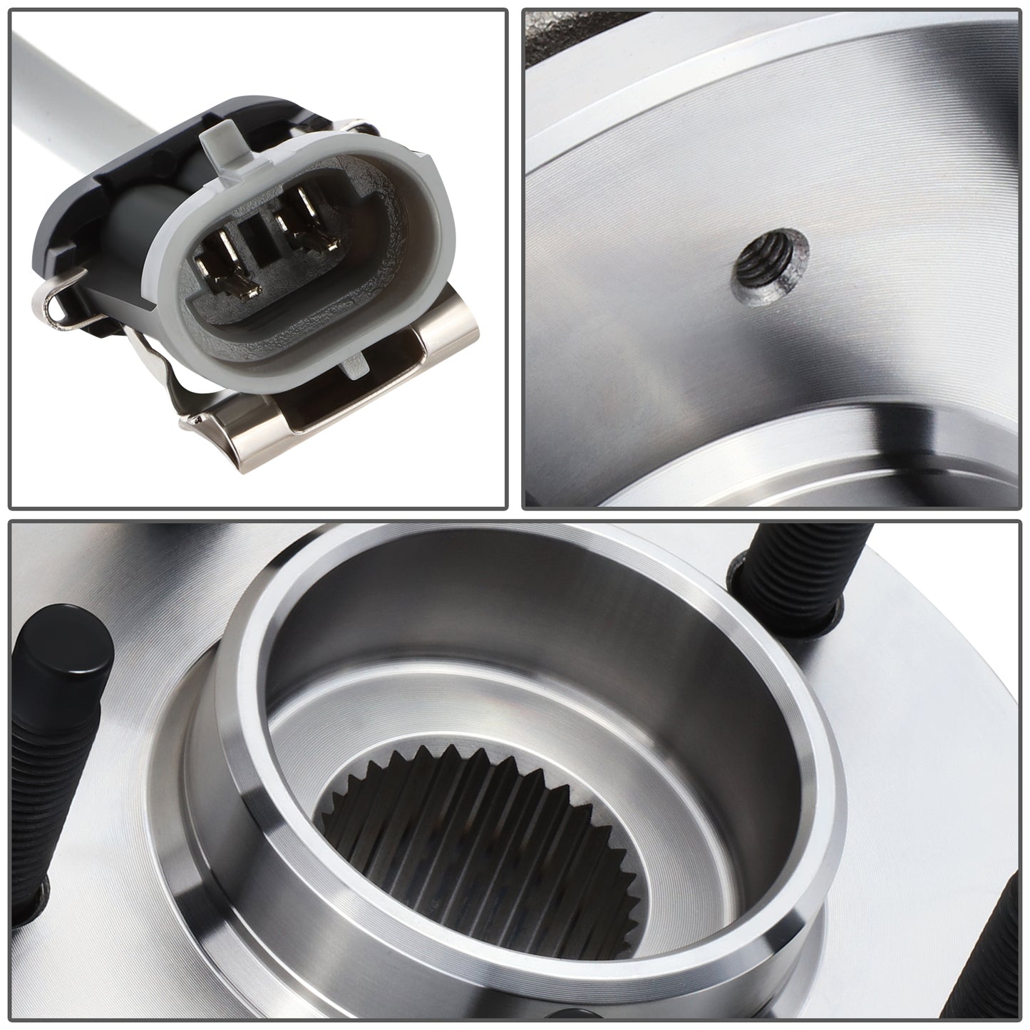 MASA DE RUEDA WHEEL HUBS & BEARINGS - BUICK CENTURY 1997-2001 / BUICK LESABRE 2000-2001 / BUICK PARK AVENUE 1997-2001 / BUICK REGAL 1997-2001 / BUICK RENDEZVOUS 2002-2006 / BUICK RIVIERA 1997-1999 / CADILLAC DEVILLE 1997-2001 / CADILLAC ELDORADO 1997-2001
