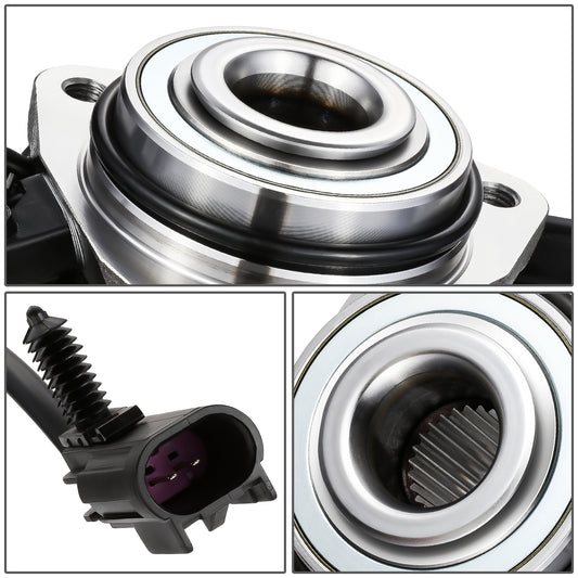 MASA DE RUEDA WHEEL HUBS & BEARINGS - BUICK RAINIER 2004-2007 / CHEVROLET SSR 2003-2006 / CHEVROLET TRAILBLAZER 2002-2009 / GMC ENVOY 2002-2009 / OLDSMOBILE BRAVADA 2002-2004 / SAAB 9-7X 2005-2009 / ISUZU ASCENDER 2003-2008 - RWD, 4WD WITH 6-LUG WHEELS