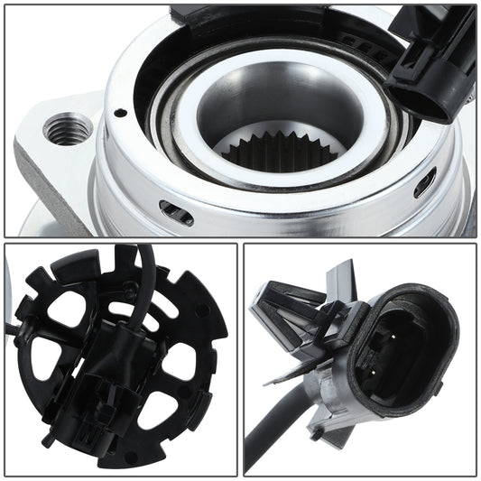 MASA DE RUEDA WHEEL HUBS & BEARINGS - 2008-2010 CHEVROLET COBALT / 2008-2010 CHEVROLET HHR / 2004-2012 CHEVROLET MALIBU / 2005-2010 PONTIAC G6 / 2007-2009 SATURN AURA - WITH ABS SENSOR