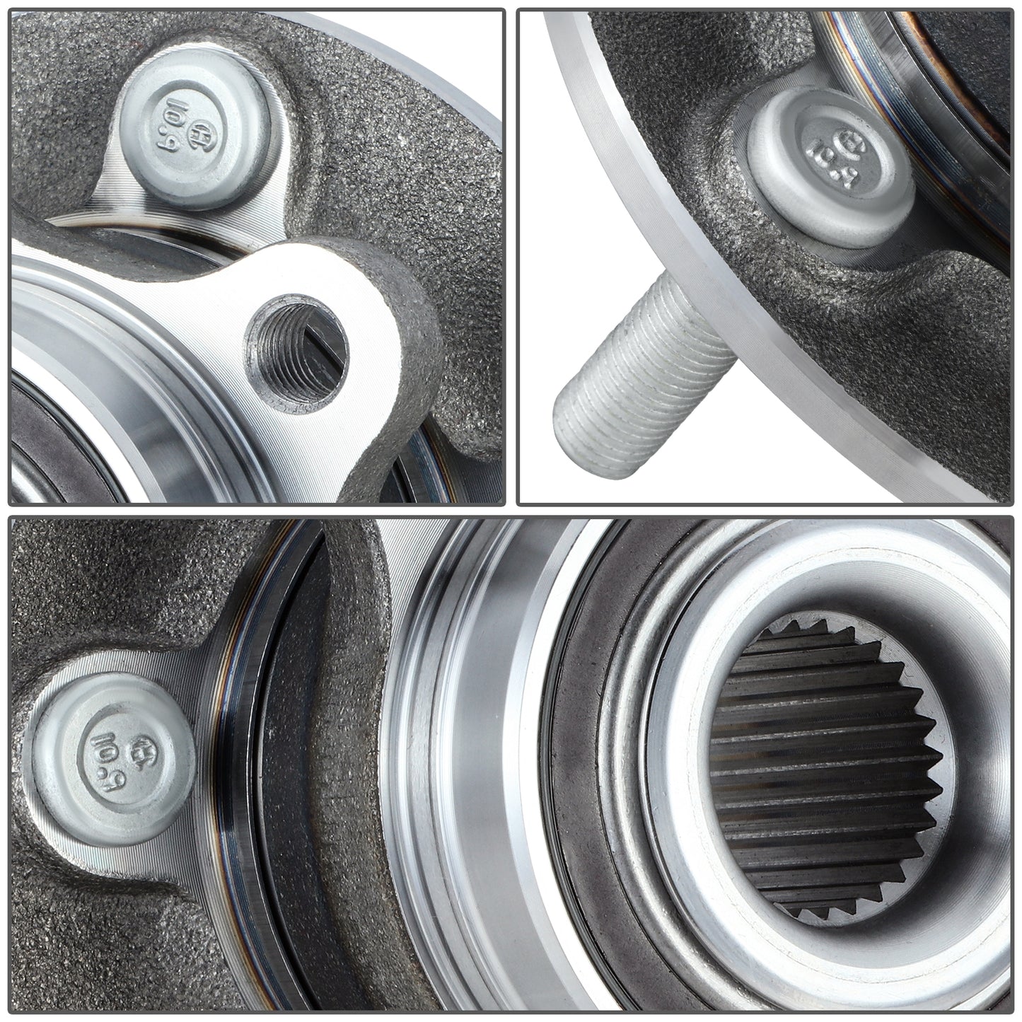 MASA DE RUEDA WHEEL HUBS & BEARINGS - 2013-2020 FORD FUSION / 2019-2020 FORD POLICE RESPONDER HYBRID / 2019-2020 FORD SSV PLUG-IN HYBRID / 2013-2016 LINCOLN MKZ