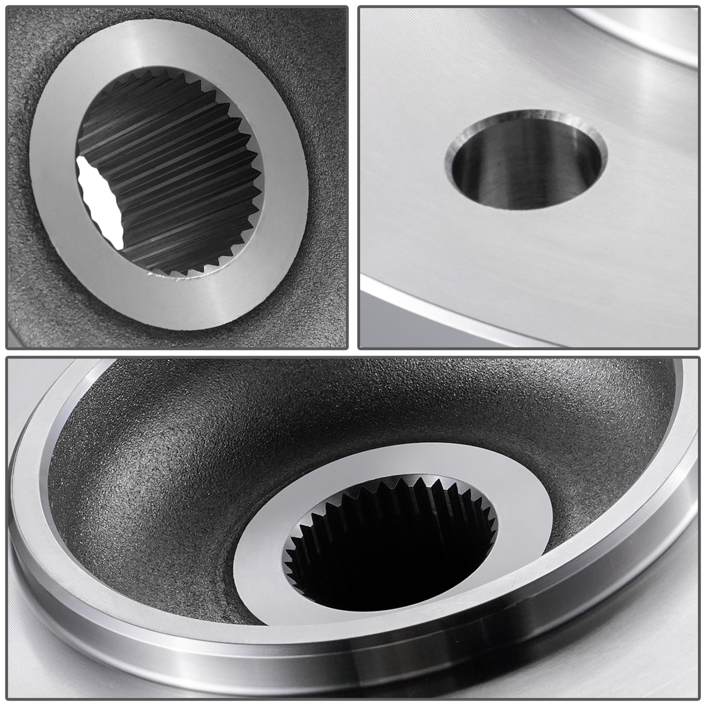 MASA DE RUEDA WHEEL HUBS & BEARINGS - DODGE RAM 2500 1994-1999 - 4WD WITH 2-WHEEL ABS - WITH 4 BOLT RECTANGULAR FLANGE