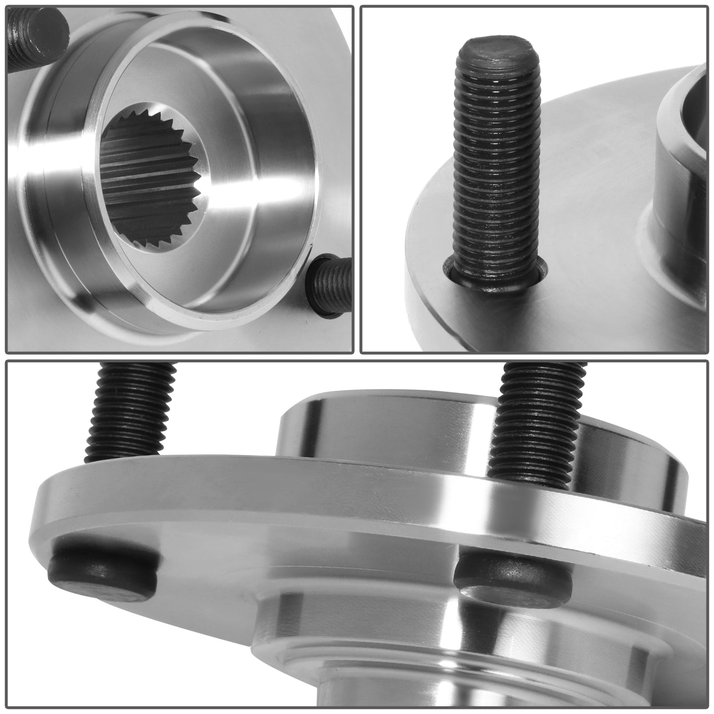 MASA DE RUEDA WHEEL HUBS & BEARINGS - 2004-2010 FORD ECOSPORT / 2001-2010 FORD FIESTA / 2000-2011 FORD FOCUS