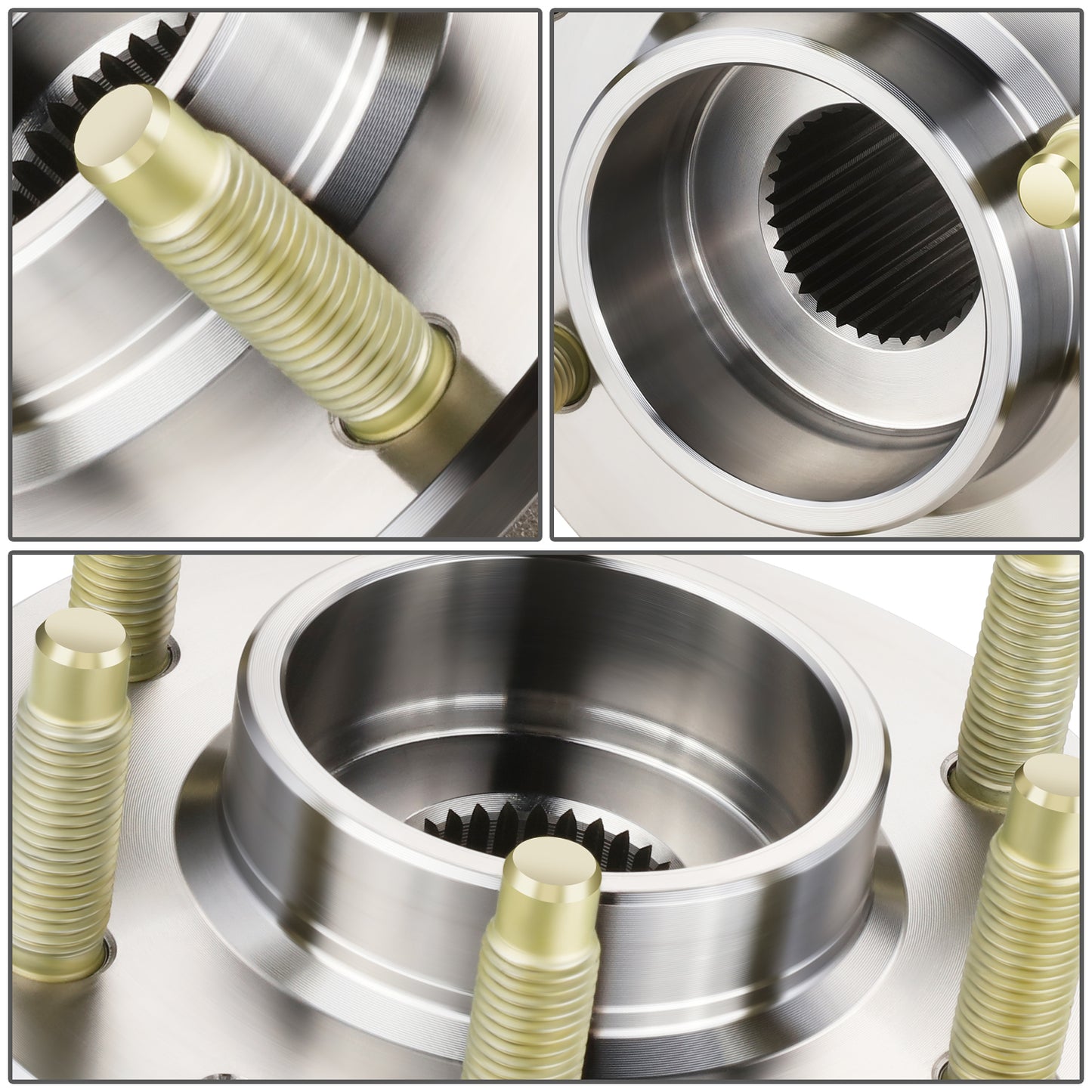 MASA DE RUEDA WHEEL HUBS & BEARINGS - CADILLAC CTS 2004-2007 / CADILLAC SRX 2004-2009 / CADILLAC STS 2005-2011 / REAR, LEFT, RIGHT - RWD WITH 6-LUG WHEELS