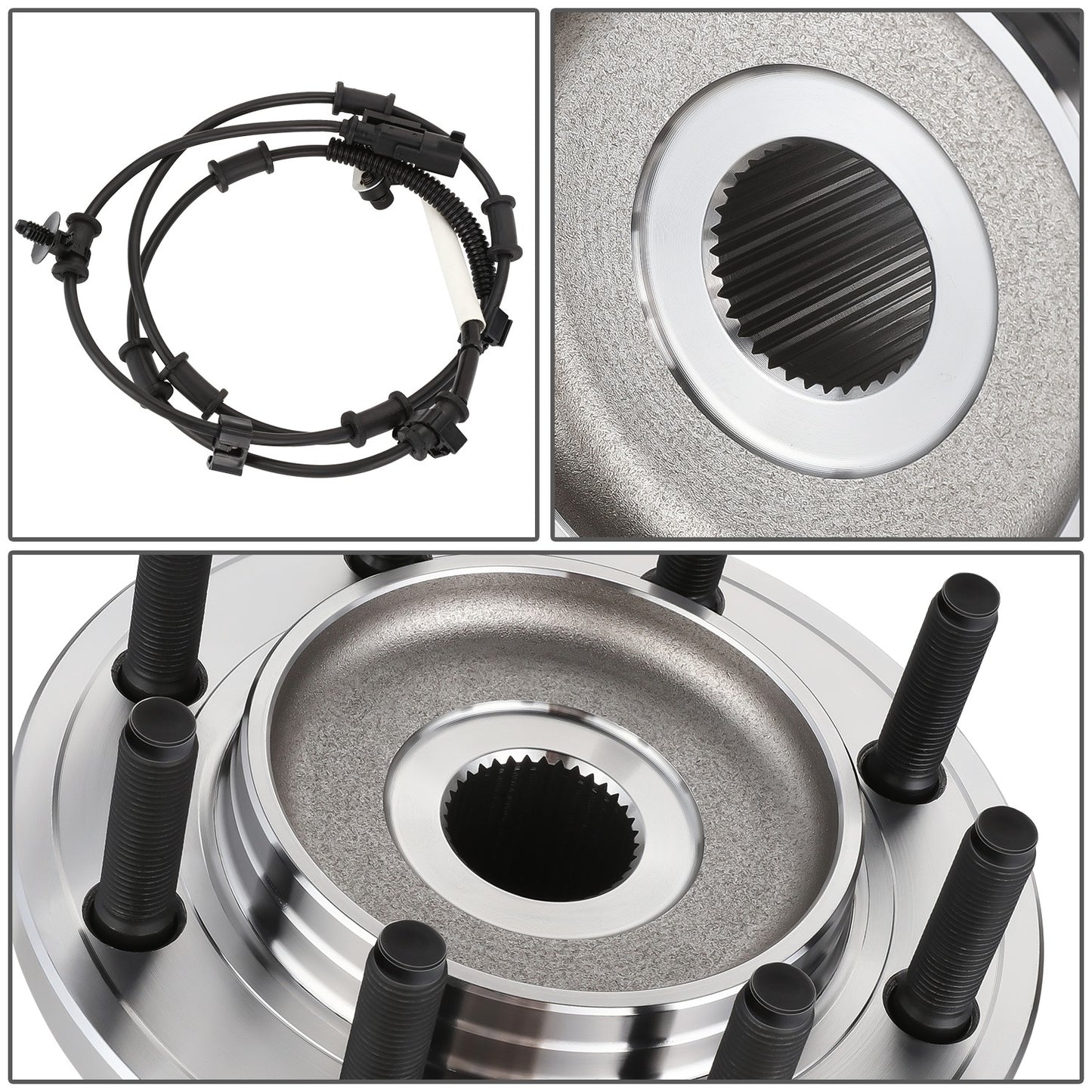 MASA DE RUEDA WHEEL HUBS & BEARINGS - RAM 2500 2014-2018 / RAM 3500 2014-2018 - FITS 4WD MODELS WITH 8 WHEEL STUDS