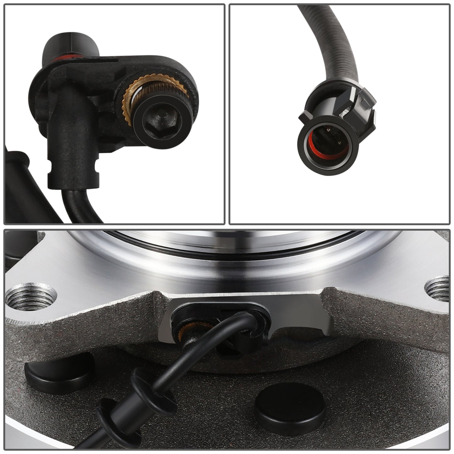 MASA DE RUEDA WHEEL HUBS & BEARINGS - FORD F-150 2004-2005 / FORD F-150 HERITAGE 2004 - 4WD - THRU 11/28/2004 - W/ 6 STUD HUB