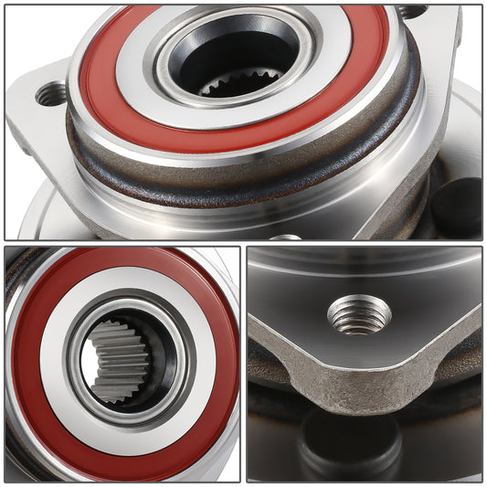 MASA DE RUEDA WHEEL HUBS & BEARINGS - JEEP CHEROKEE 1999-2001 / JEEP WRANGLER 1999-2006 / 2ND DESIGN - W/ 78MM FULL CAST ROTOR