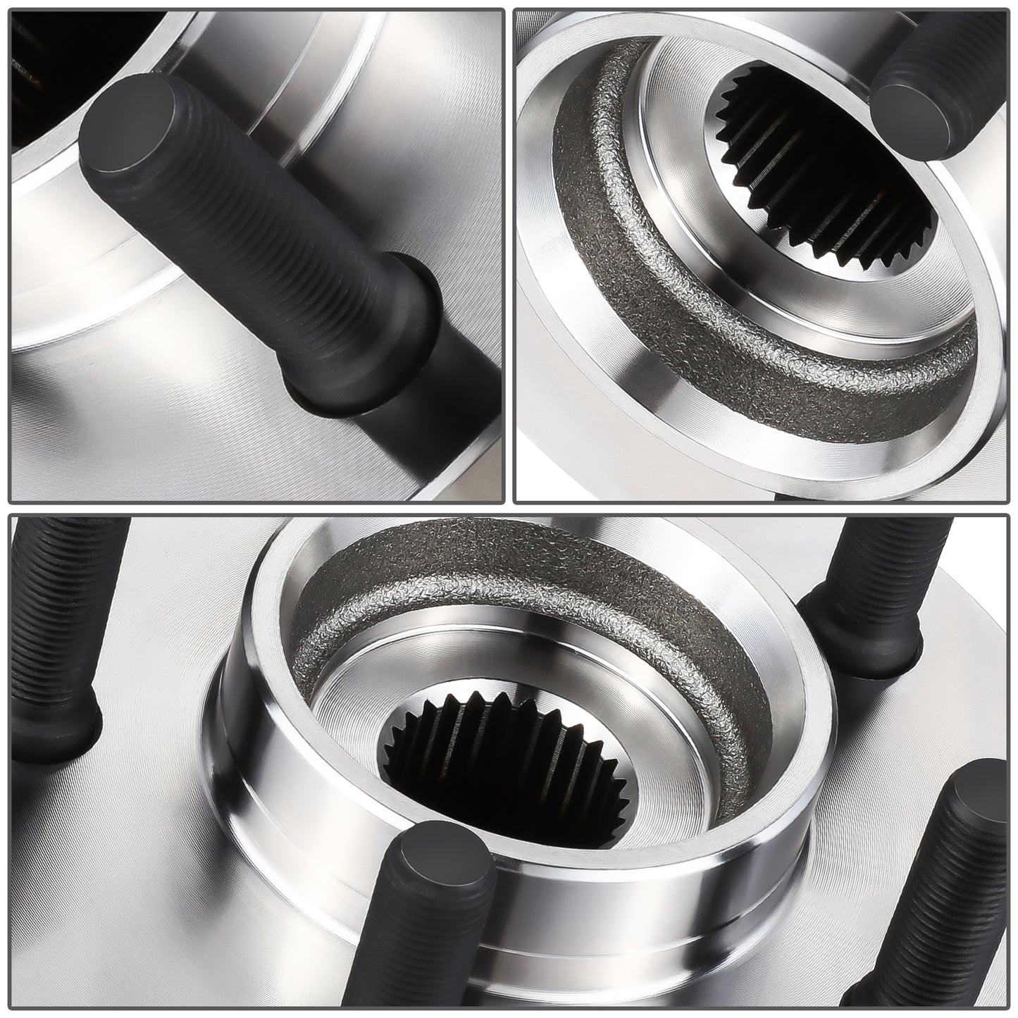 MASA DE RUEDA WHEEL HUBS & BEARINGS - JEEP CHEROKEE 1999-2001 / JEEP WRANGLER 1999-2006 / 2ND DESIGN - W/ 78MM FULL CAST ROTOR
