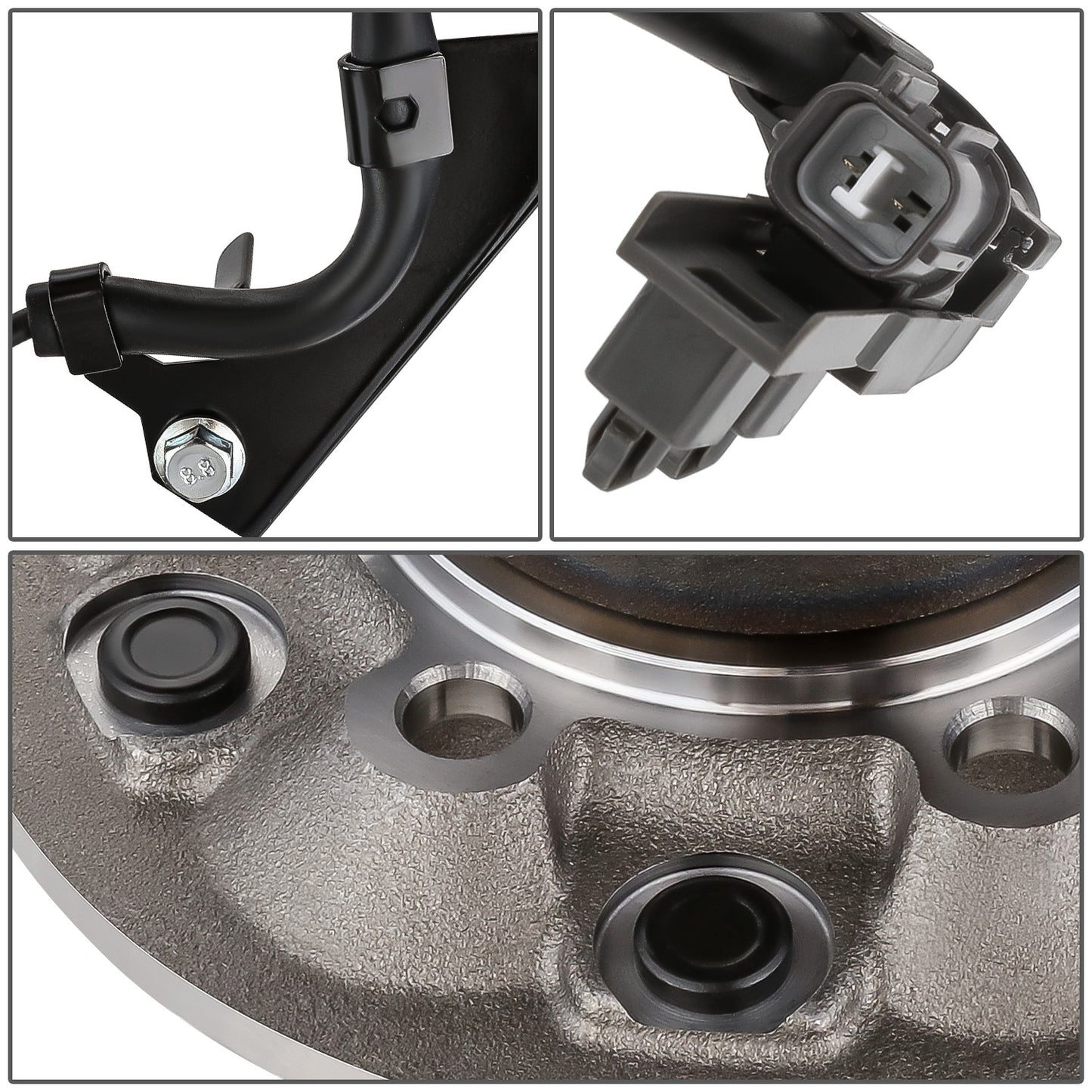 MASA DE RUEDA WHEEL HUBS & BEARINGS - CHEVROLET COLORADO 2004-2012 / GMC CANYON 2004-2012 / ISUZU I-280 2006 / ISUZU I-290 2007-2008 / ISUZU I-370 2007-2008 - RWD