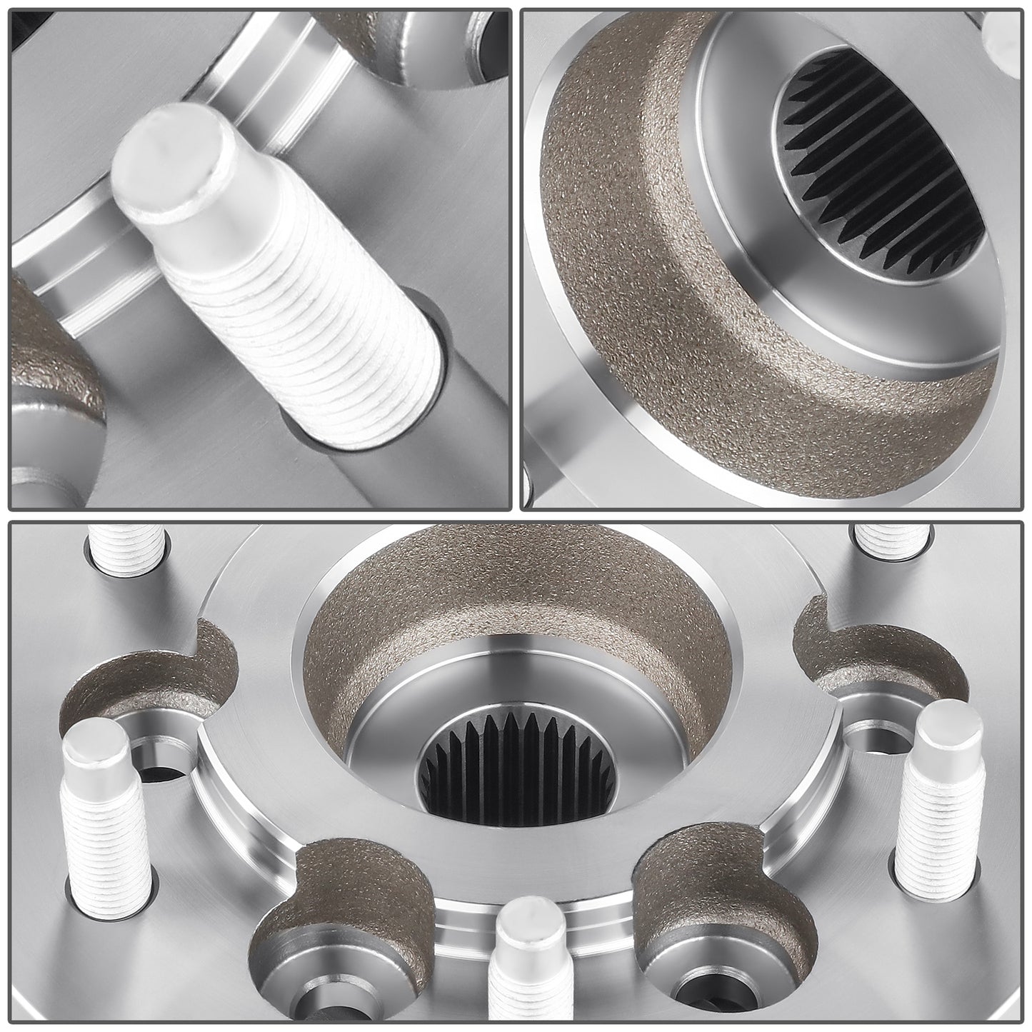 MASA DE RUEDA WHEEL HUBS & BEARINGS - CHEVROLET COLORADO 2004-2008 / GMC CANYON 2004-2008 / ISUZU I-350 2006 / ISUZU I-370 2007-2008 - 4WD