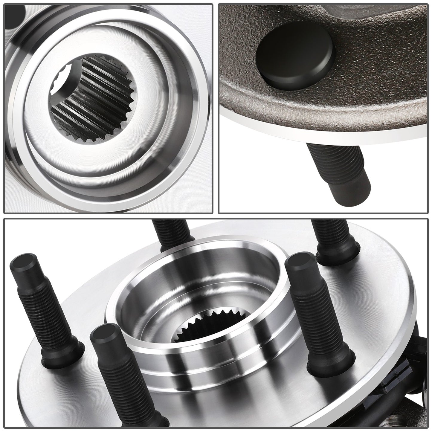 MASA DE RUEDA WHEEL HUBS & BEARINGS - FORD RANGER 2009-2011 / MAZDA B4000 2003-2010 - 4WD WITH SQUARE CONNECTOR