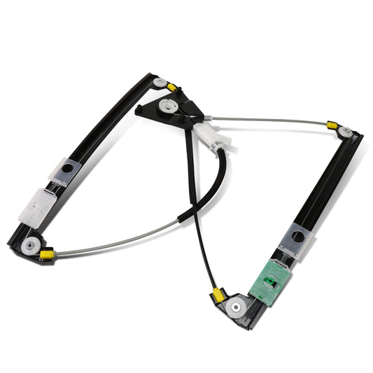 REGULADOR DE VENTANA WINDOW MOTORS & REGULATORS - METALLIC - 04-14 AUDI A3/04-14 AUDI A3 QUATTRO - FITS 4-DR MODELS ONLY - METALLIC - BARE STEEL/PLASTIC