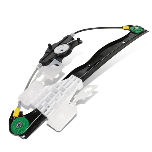 REGULADOR DE VENTANA WINDOW MOTORS & REGULATORS - METALLIC - 04-14 AUDI A3/04-14 AUDI A3 QUATTRO - FITS 4-DR MODELS ONLY - METALLIC - BARE STEEL/PLASTIC