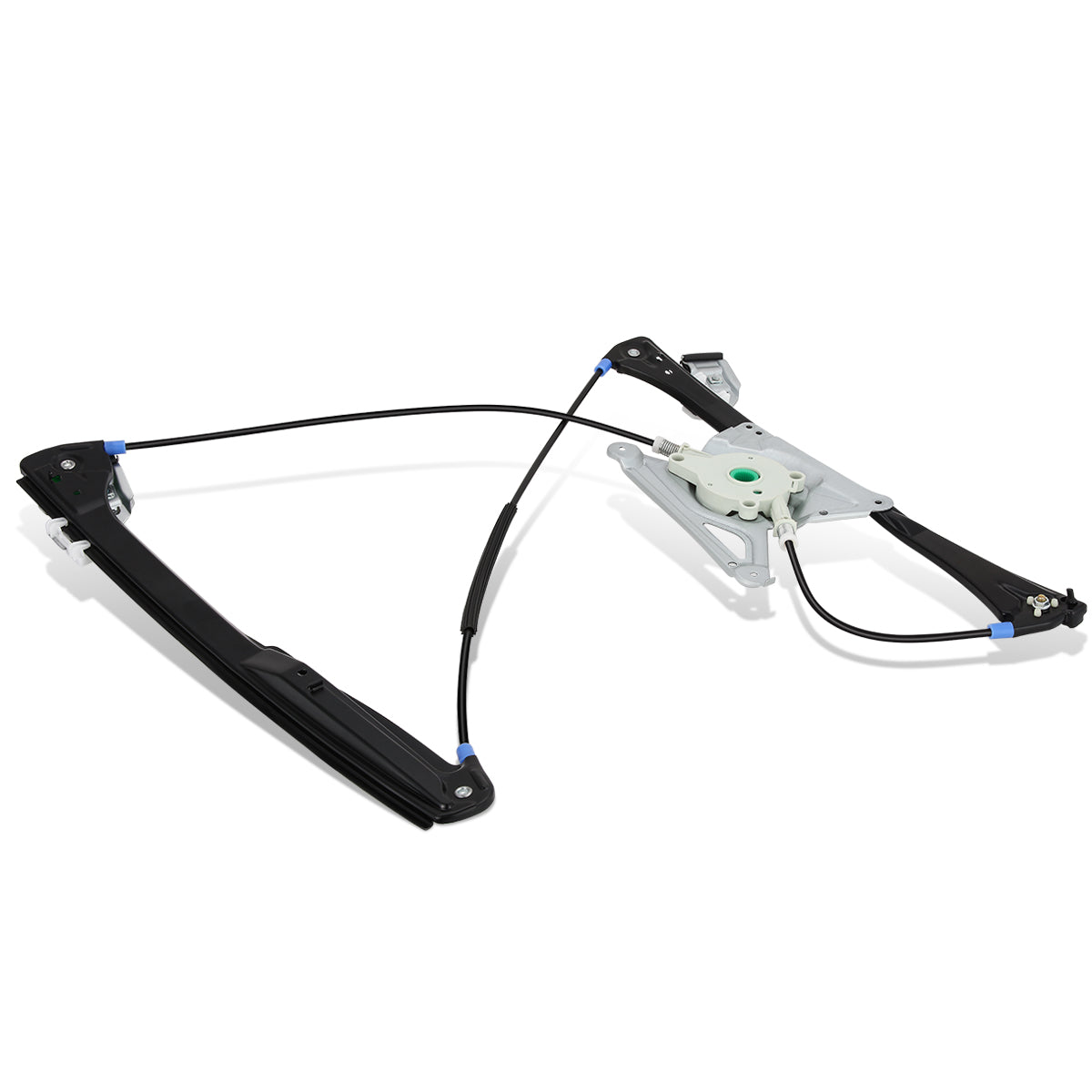 REGULADOR DE VENTANA WINDOW MOTORS & REGULATORS - METALLIC - 96-02 AUDI A4/02 AUDI RS4/00-02 AUDI S4 - METALLIC - BARE STEEL/PLASTIC