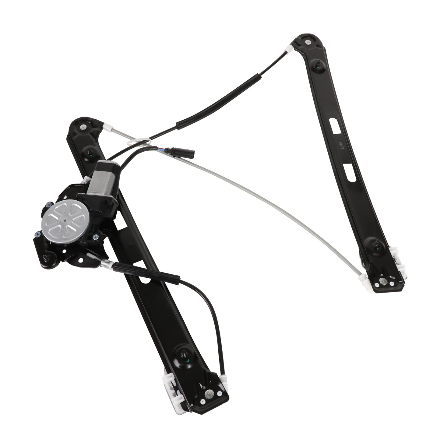 REGULADOR DE VENTANA WINDOW MOTORS & REGULATORS - METALLIC - 99-00 BMW 323I/01-05 BMW 325I/01-05 BMW 325XI/99-00 BMW 328I/01-05 BMW 330I/01-05 BMW 330XI - FITS 4-DR MODELS - METALLIC - BARE STEEL/PLASTIC