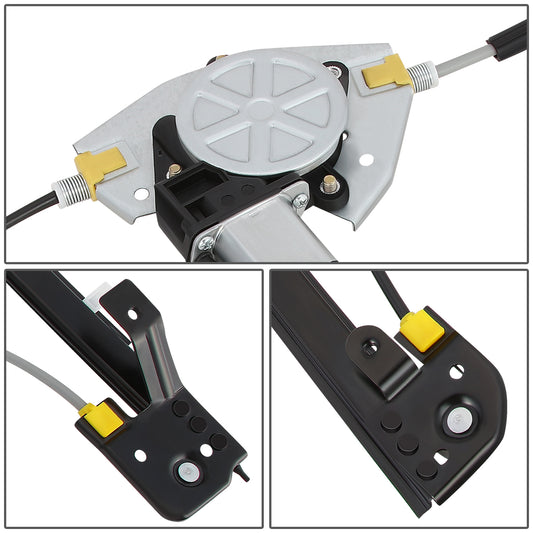 REGULADOR DE VENTANA WINDOW MOTORS & REGULATORS - METALLIC - 01-03 CHRYSLER TOWN & COUNTRY/01-03CHRYSLER VOYAGER/01-03 DODGE CARAVAN/01-03 DODGE GRAND CARAVAN - METALLIC - BARE STEEL/PLASTIC