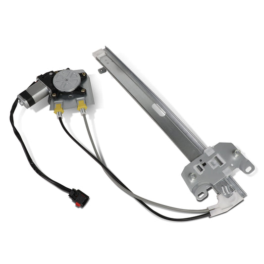 REGULADOR DE VENTANA WINDOW MOTORS & REGULATORS - METALLIC - 97-01 JEEP CHEROKEE - METALLIC - BARE STEEL/PLASTIC