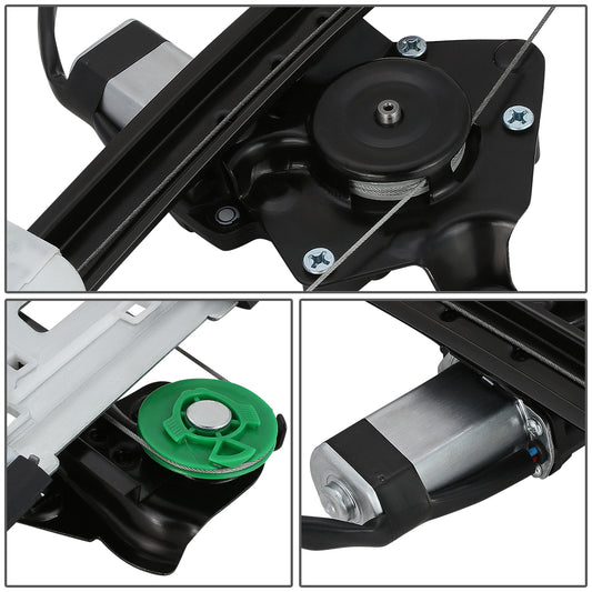 REGULADOR DE VENTANA WINDOW MOTORS & REGULATORS - METALLIC - 03-07 CADILLAC CTS - METALLIC - BARE STEEL/PLASTIC