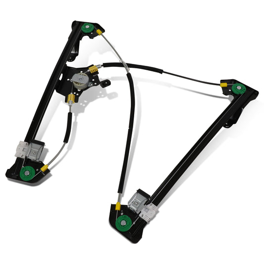 REGULADOR DE VENTANA WINDOW MOTORS & REGULATORS - METALLIC - 04-08 FORD F-150/04-08 FORD LOBO - FITS EXTENDED CAB MODELS ONLY - METALLIC - BARE STEEL/PLASTIC