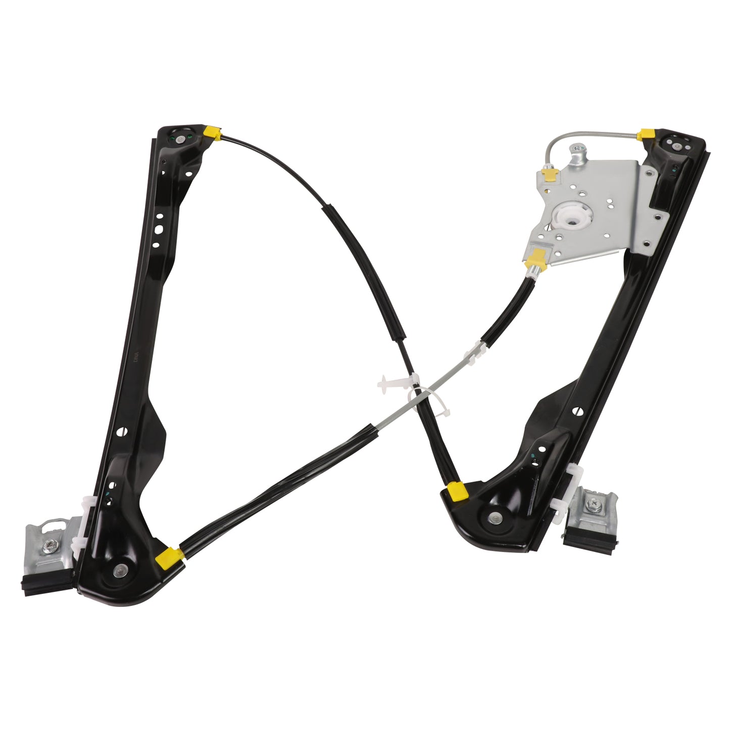 REGULADOR DE VENTANA WINDOW MOTORS & REGULATORS - METALLIC - 00-07 FORD FOCUS - FITS 4-DR/5-DR MODELS ONLY - METALLIC - BARE STEEL/PLASTIC