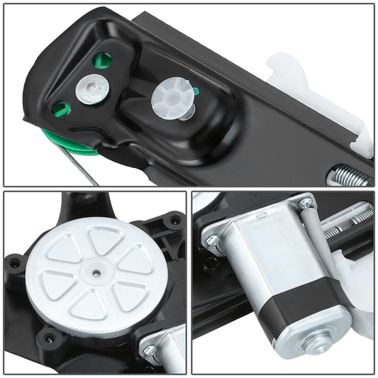 REGULADOR DE VENTANA WINDOW MOTORS & REGULATORS - METALLIC - 00-06 LINCOLN LS - METALLIC - BARE STEEL/PLASTIC