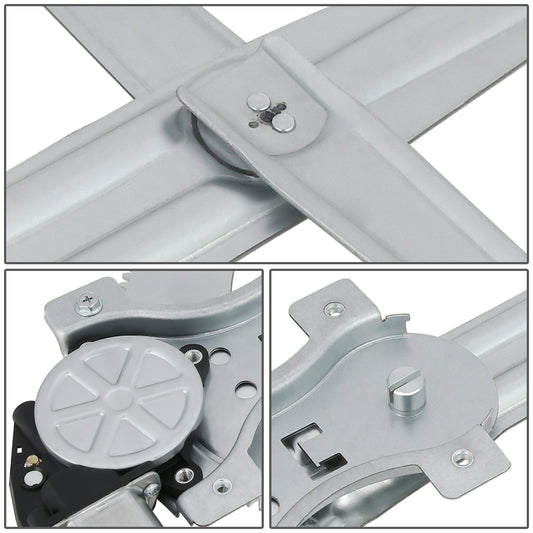 REGULADOR DE VENTANA WINDOW MOTORS & REGULATORS - METALLIC - 04-12 CHEVY COLORADO/04-12 GMC CANYON/06 ISUZU I-280/07-08 ISUZU I-290/06 ISUZU I-350/07-08 ISUZU I-370 - METALLIC - BARE STEEL/PLASTIC