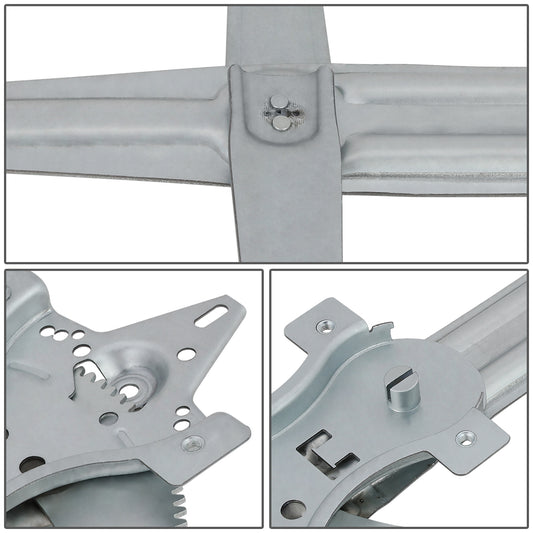 REGULADOR DE VENTANA WINDOW MOTORS & REGULATORS - METALLIC - 04-12 CHEVY COLORADO/04-12 GMC CANYON/06 ISUZU I-280/07-08 ISUZU I-290/06 ISUZU I-350/07-08 ISUZU I-370 - METALLIC - BARE STEEL/PLASTIC